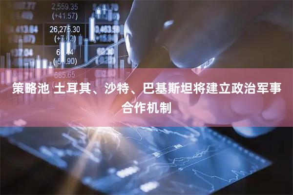 策略池 土耳其、沙特、巴基斯坦将建立政治军事合作机制